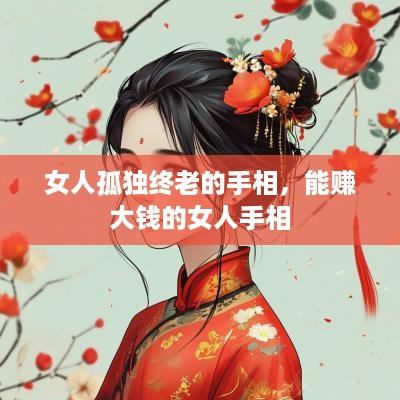 女人孤独终老的手相，能赚大钱的女人手相