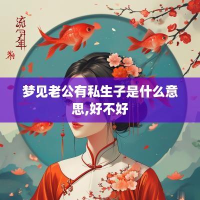 梦见老公有私生子是什么意思,好不好