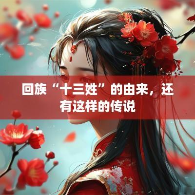 回族“十三姓”的由来，还有这样的传说