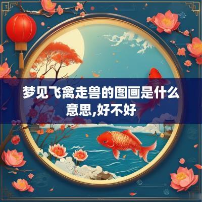 梦见飞禽走兽的图画是什么意思,好不好