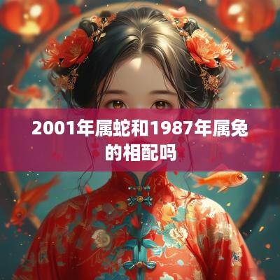 2001年属蛇和1987年属兔的相配吗