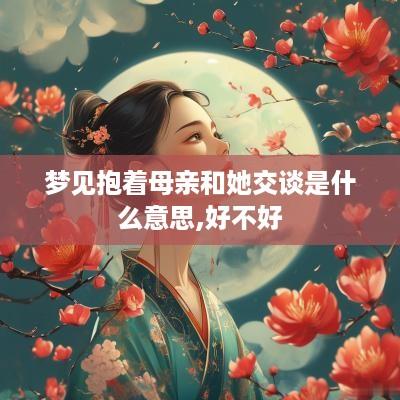 梦见抱着母亲和她交谈是什么意思,好不好