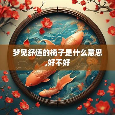 梦见舒适的椅子是什么意思,好不好
