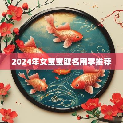 2025年女宝宝取名用字推荐