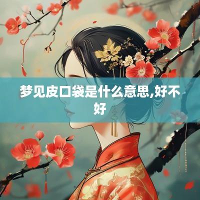 梦见皮口袋是什么意思,好不好