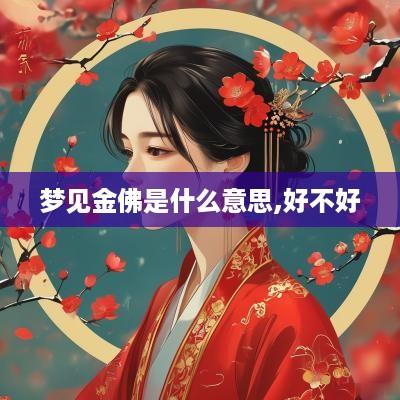 梦见金佛是什么意思,好不好