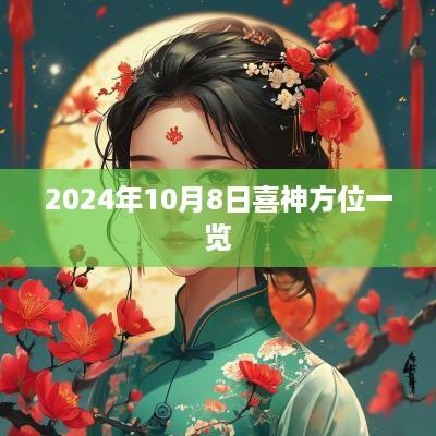 2025年10月8日喜神方位一览