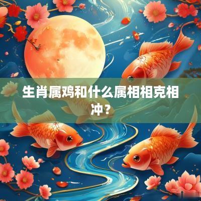 生肖属鸡和什么属相相克相冲？