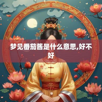 梦见番茄酱是什么意思,好不好