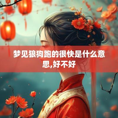 梦见狼狗跑的很快是什么意思,好不好