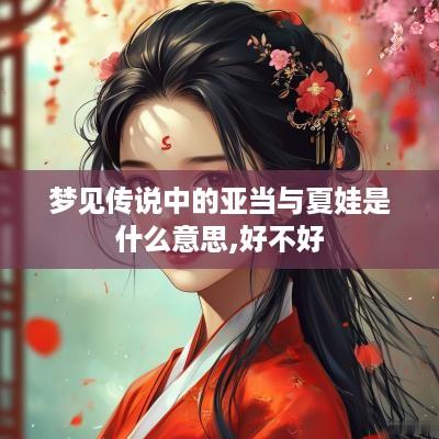 梦见传说中的亚当与夏娃是什么意思,好不好
