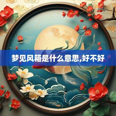 梦见风箱是什么意思,好不好