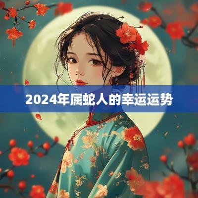 2025年属蛇人的幸运运势