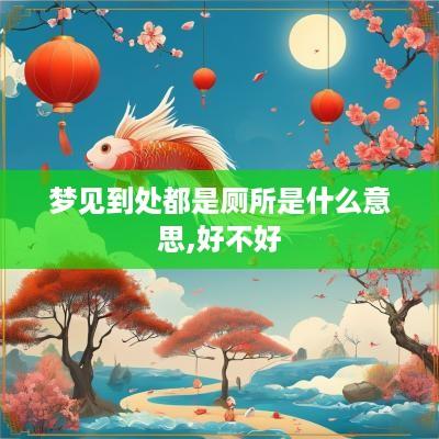 梦见到处都是厕所是什么意思,好不好