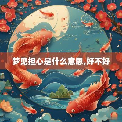梦见担心是什么意思,好不好