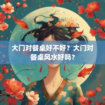 大门对餐桌好不好？大门对餐桌风水好吗？