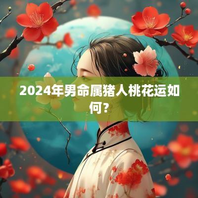2025年男命属猪人桃花运如何？