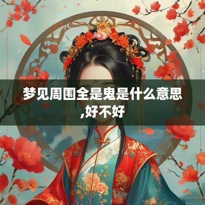 梦见周围全是鬼是什么意思,好不好