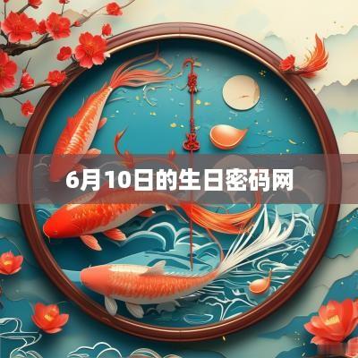 6月10日的生日密码网