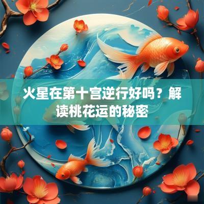 火星在第十宫逆行好吗？解读桃花运的秘密