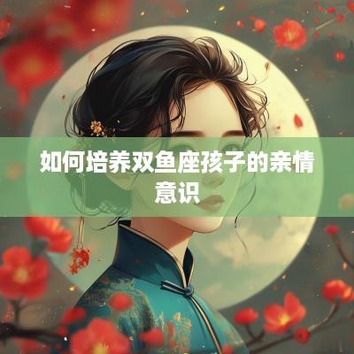 如何培养双鱼座孩子的亲情意识