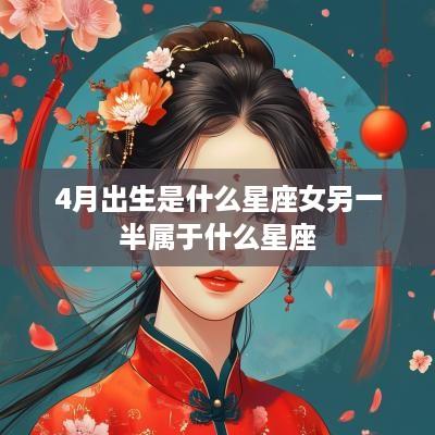 4月出生是什么星座女另一半属于什么星座