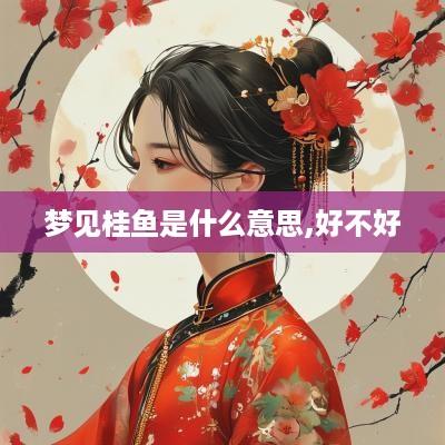 梦见桂鱼是什么意思,好不好