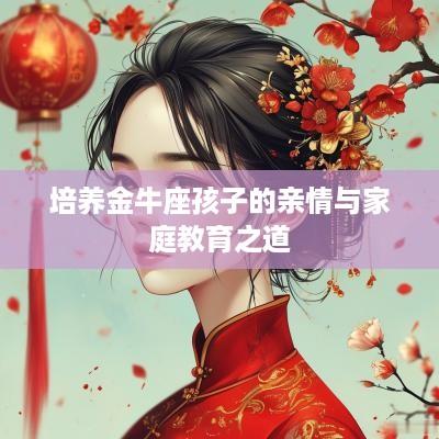 培养金牛座孩子的亲情与家庭教育之道