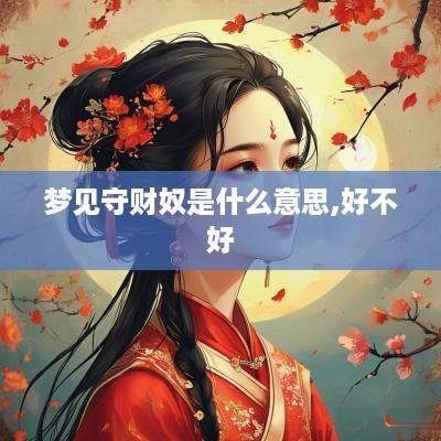 梦见守财奴是什么意思,好不好