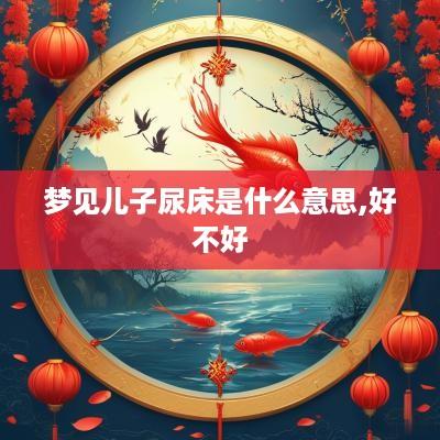 梦见儿子尿床是什么意思,好不好