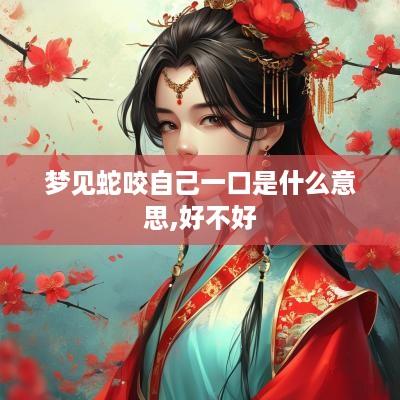梦见蛇咬自己一口是什么意思,好不好