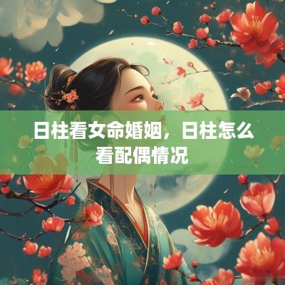 日柱看女命婚姻，日柱怎么看配偶情况