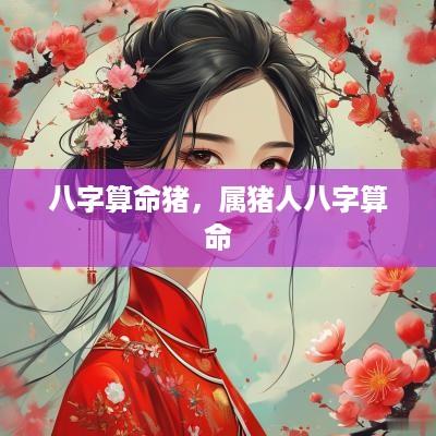 八字算命猪，属猪人八字算命
