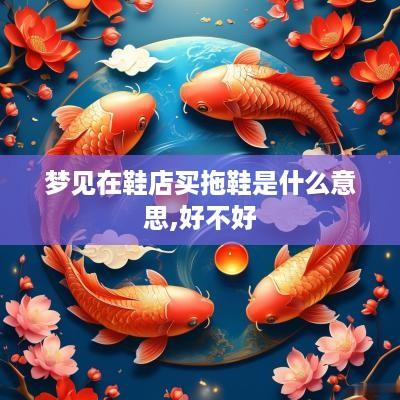梦见在鞋店买拖鞋是什么意思,好不好