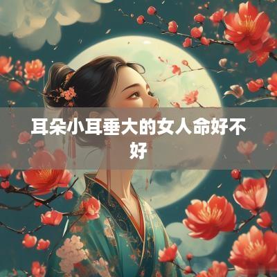 耳朵小耳垂大的女人命好不好
