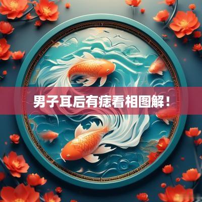 男子耳后有痣看相图解！