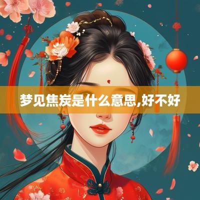 梦见焦炭是什么意思,好不好