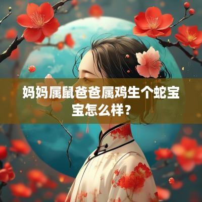 妈妈属鼠爸爸属鸡生个蛇宝宝怎么样？