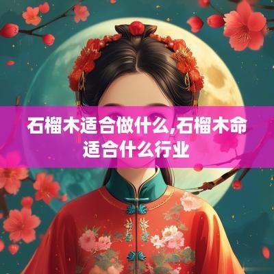 石榴木适合做什么,石榴木命适合什么行业