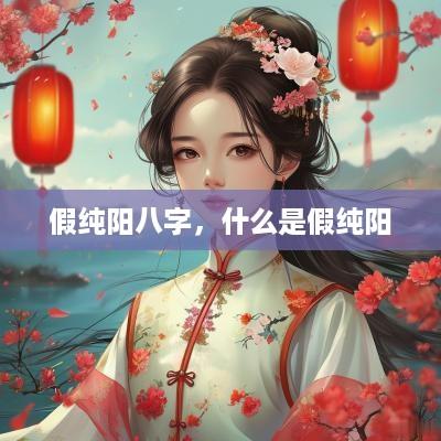 假纯阳八字，什么是假纯阳