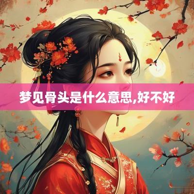 梦见骨头是什么意思,好不好