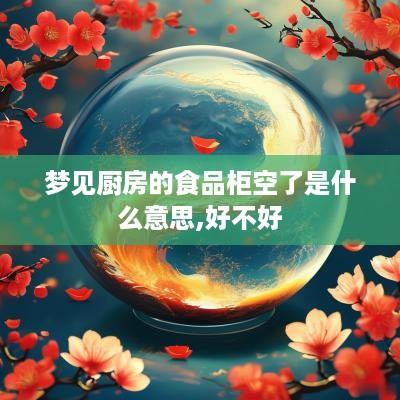 梦见厨房的食品柜空了是什么意思,好不好