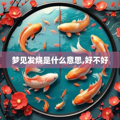 梦见发烧是什么意思,好不好