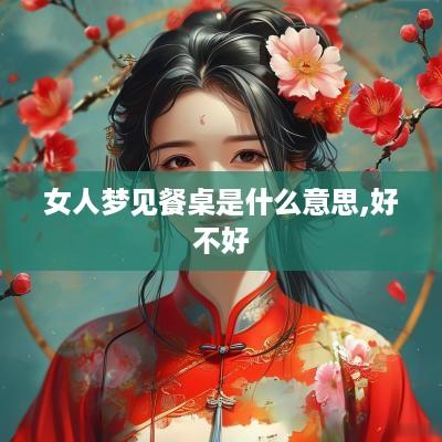 女人梦见餐桌是什么意思,好不好