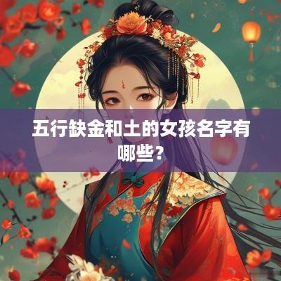 五行缺金和土的女孩名字有哪些？
