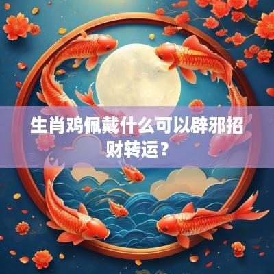 生肖鸡佩戴什么可以辟邪招财转运？
