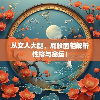 从女人大腿、屁股面相解析性格与命运！