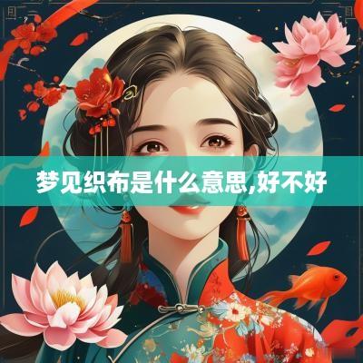 梦见织布是什么意思,好不好