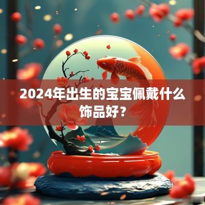 2025年出生的宝宝佩戴什么饰品好？