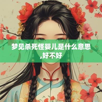 梦见杀死怪婴儿是什么意思,好不好
